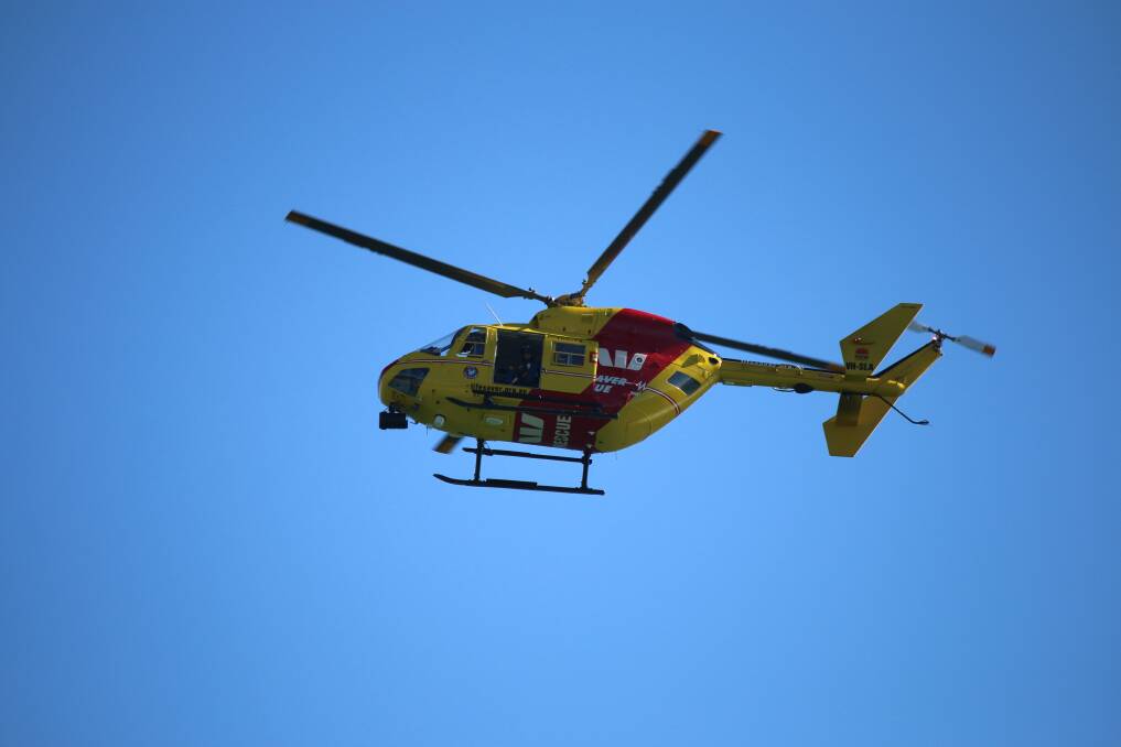 Man winched to safety in South West
