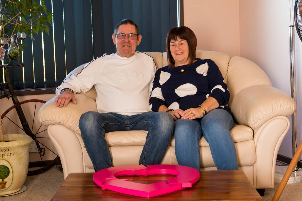 Wayne and Marie Walker in their Waverley home. Pictures: Phillip Biggs
