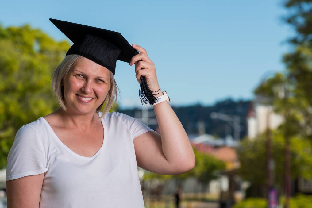 PASSION: Laura Wegman, of Newnham, will graduate from the University of Tasmania with a Bachelor of Nursing. Picture: Phillip Biggs