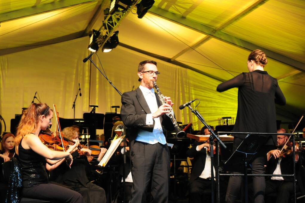 The TSO perform at a Symphony Under the Stars. Picture: Paul Scambler