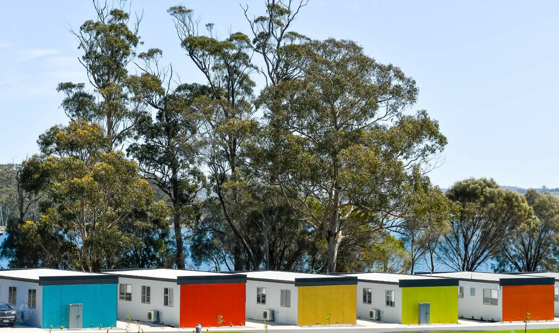 PICTURESQUE: The NRMA St Helens Waterfront Holiday Park on opening day last year. Picture: Scott Gelston