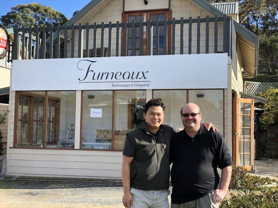 HISTORIC: Jonathan Wong and Stefaan Codron are getting ready to open Furneaux Restaurant and Comptoir in the coming weeks. Picture: supplied