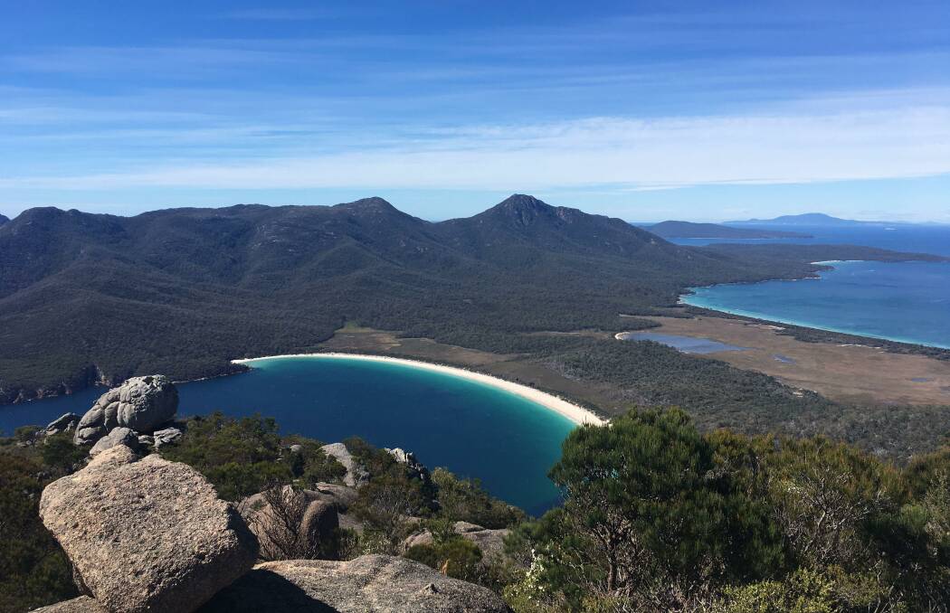 SCENIC VIEWS: Popular destination Wineglass Bay. More than 40 businesses have been shortlisted in the Great Eastern Driver Awards. Picture: file