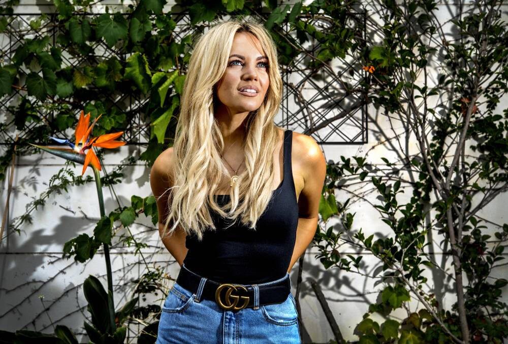 DISCO FEVER: Samantha Jade released her third album, a "homage to the disco era" titled Best of My Love, on April 20. Picture: AAP