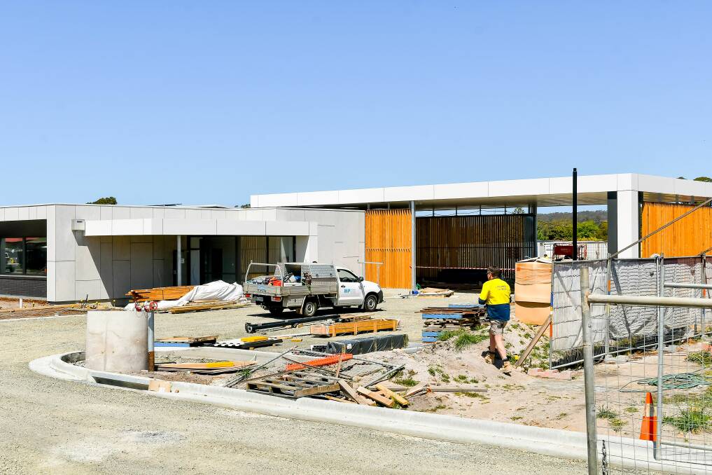 The new district hospital as of October 29. Picture: Scott Gelston