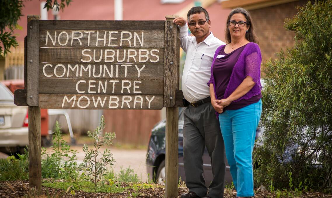 North stars: The learner driver mentor program's Mani Rai with Northern Suburbs Community Centre manager Denise Delphin at its Mowbray building. Picture: Phillip Biggs.