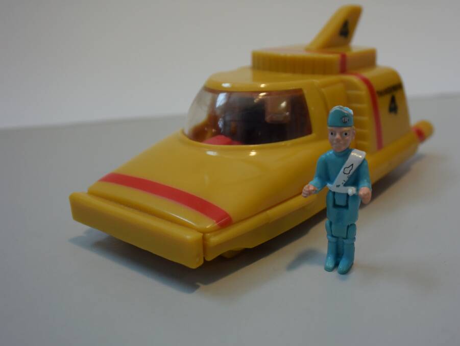 A Thunderbird 4 in Simon Wood's collection. 