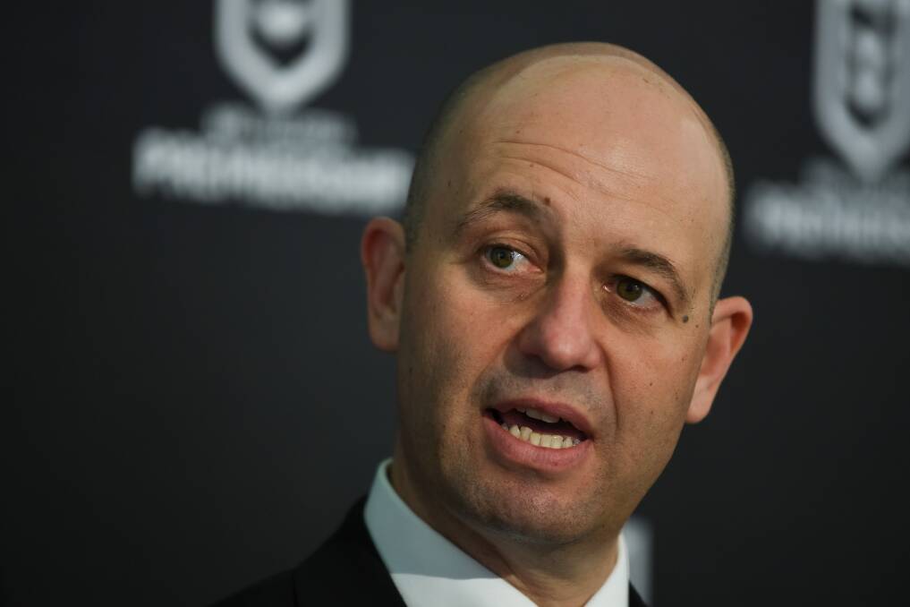 NRL chief executive Todd Greenberg. Picture: NRL Imagery