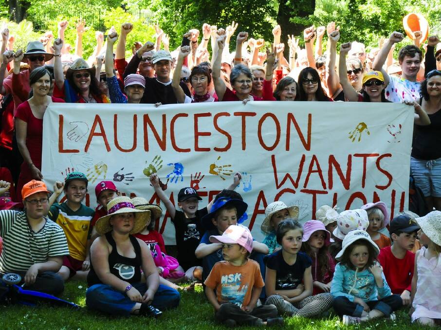 17/11/2013
Launceston wants action on climate change at City Park.