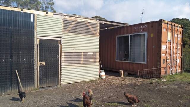 Tasmanian family living in shipping container for four years