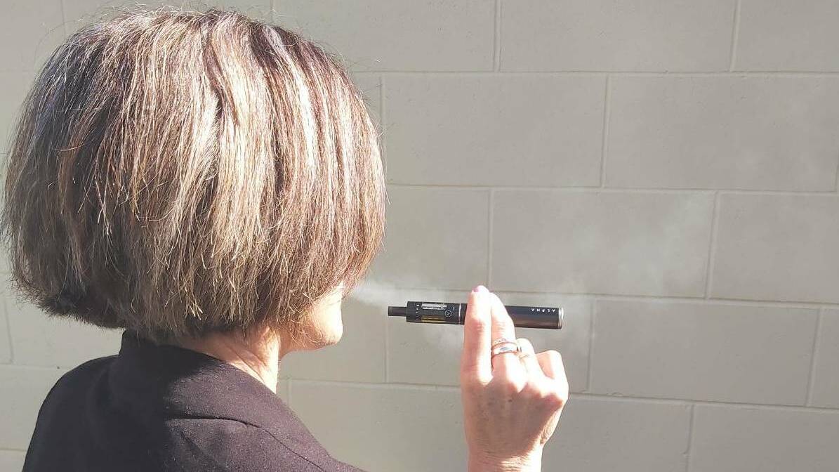 SAVING: Vaping instead of smoking cigarettes could save lives and money says leading physician Dr Alex Wodak.