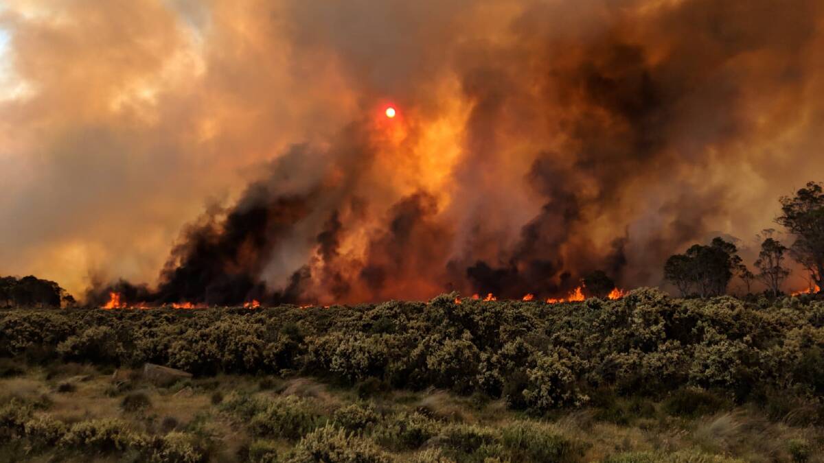 Firefighters warn of dangers of climate change
