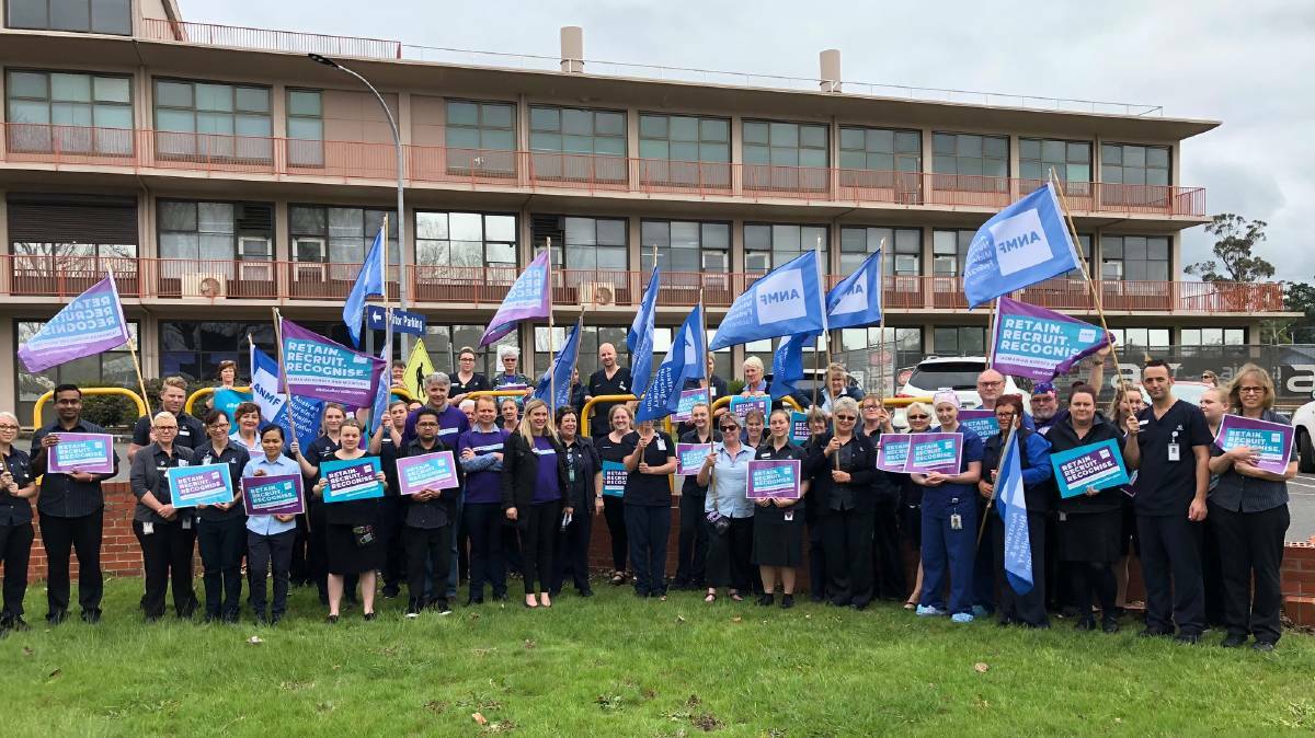 Health union expects Mersey Hospital nurses to be stood down