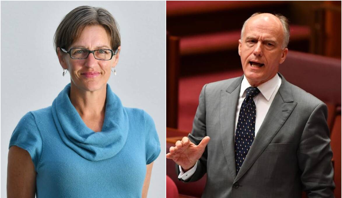 STRANGE BEDFELLOWS: Greens leader Cassy O'Connor and Liberal Senator Eric Abetz are as one on in urging a boycott of the Winter Olympics in China in 2022.