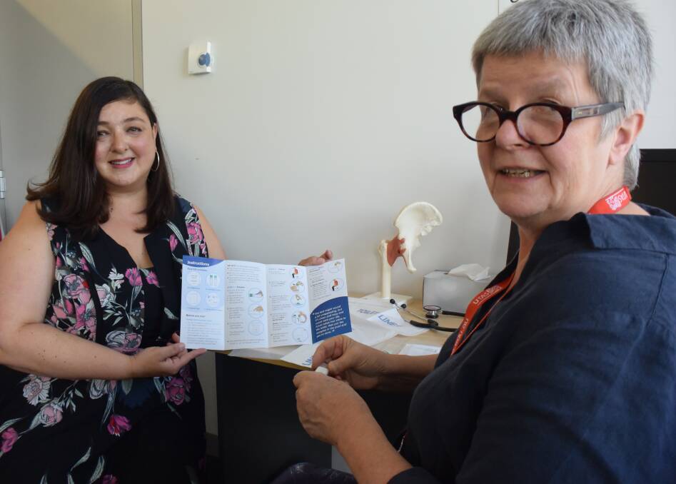 RESEARCH: Dr Simone Lee is working with Dr Jan Radford on a study aimed at increasing the number of bowel cancer screenings undertaken in Tasmania. Picture: Sean Slatter
