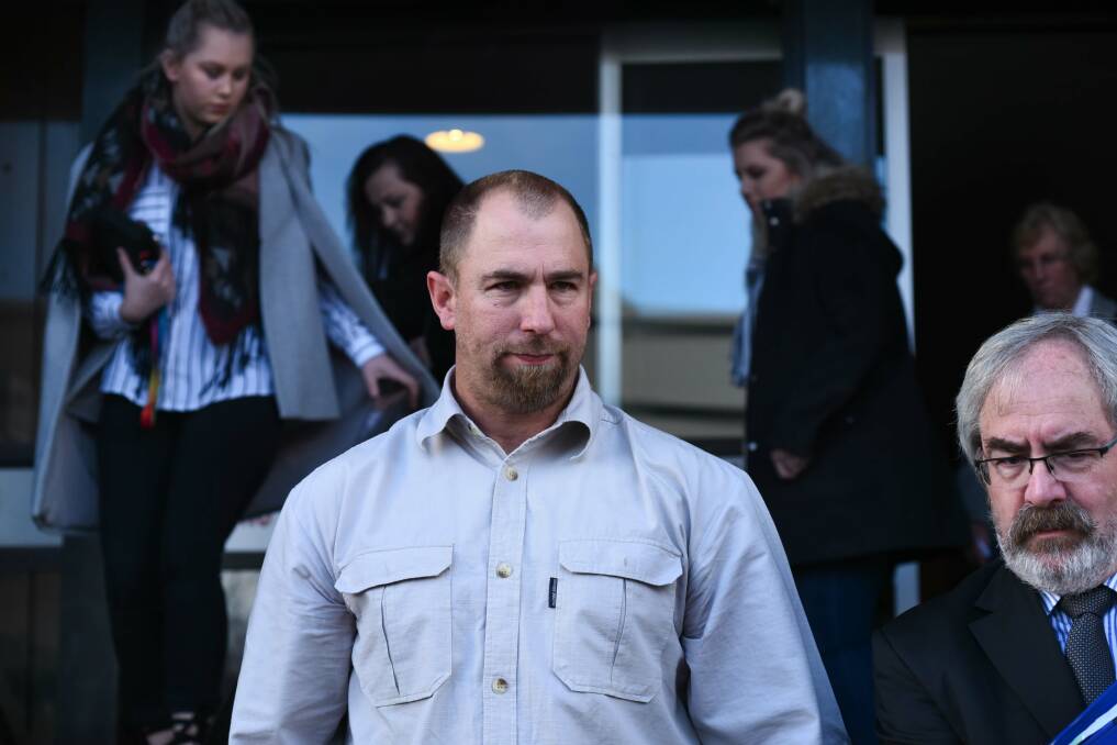 Ashley Youth Detention Centre worker Shaun Bartlett says he is looking forward to getting back to work, after assault charges against him were dismissed. Picture: Neil Richardson