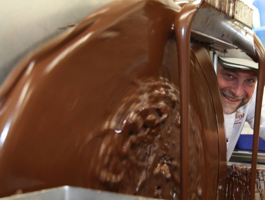 CHOCOLATIER: House of Anvers founder Igor Van Gerwen will run a chocolate appreciation masterclass during Sunday's Chocolate Winterfest at Latrobe.