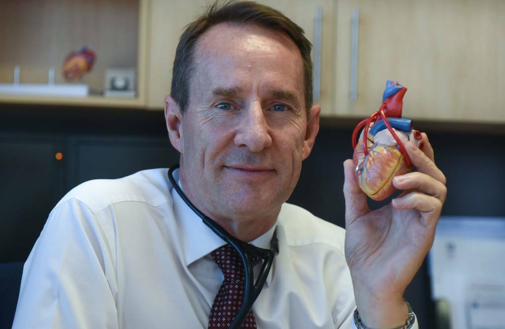 Cardiologist Dr Geoffrey Evans.