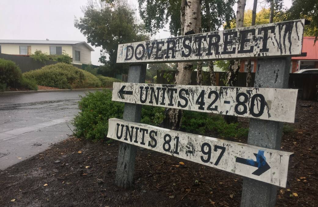 Some parts of suburban Tasmania - like Dover Street in Mowbray - have medium density social housing, but there are calls for far more to be added. Picture: Adam Holmes