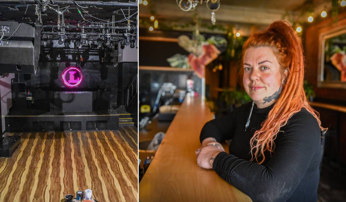 Lonnies Niteclub (left) is unsure of its future, while Bakers Lane co-owner Stella Thomson says the coming 12 months will be a struggle as they try to find a business model that's viable. Pictures: Paul Scambler