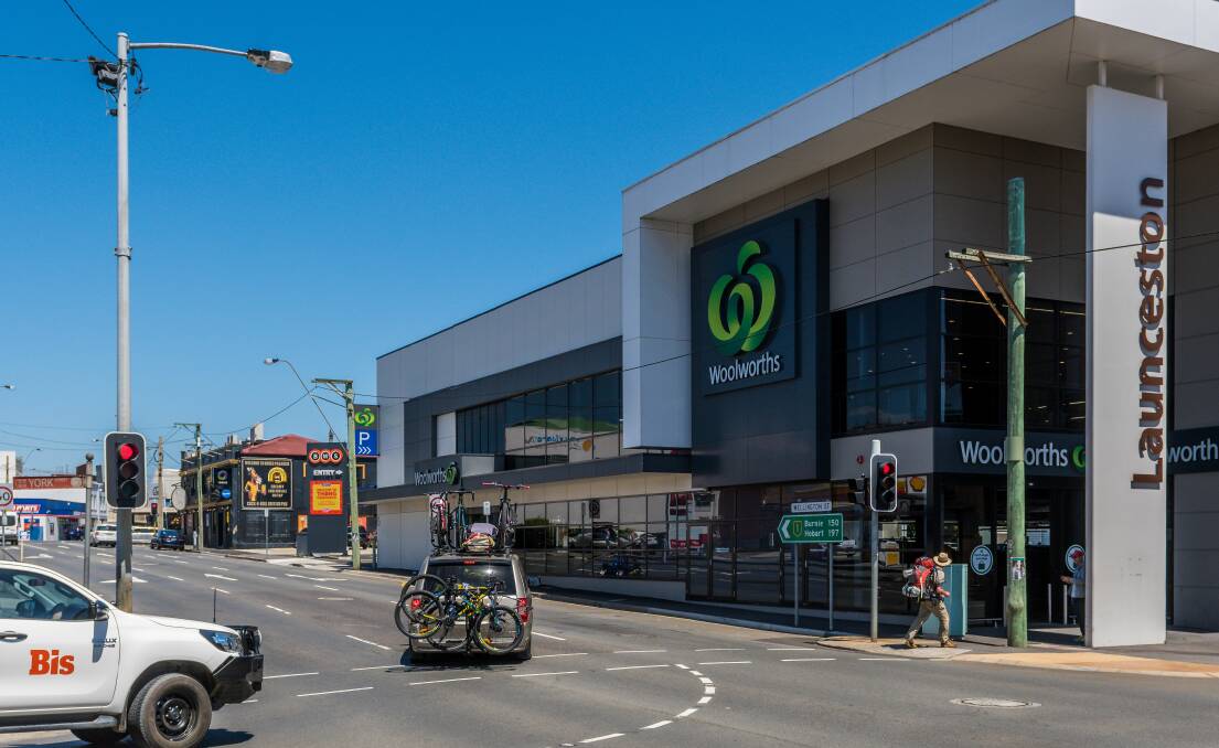 Launceston's first confirmed case of coronavirus visited Woolworths on Wellington Street before going into quarantine.