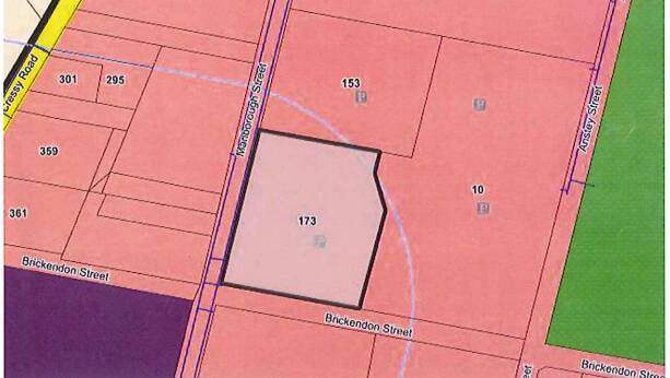 A developer attempted to subdivide a portion of the land last year as a test of the zoning conditions.