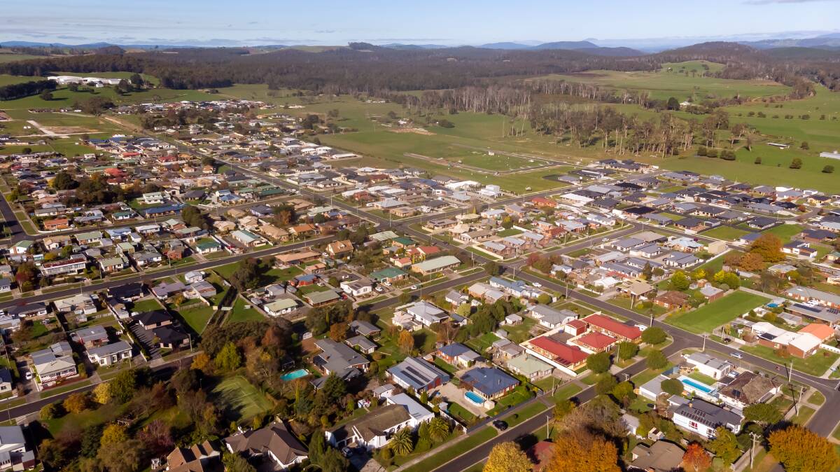 Growing areas on the outskirts of larger centres - like Latrobe, near Devonport - could be seen as having potential for increased density, provided services are in place. Picture: file