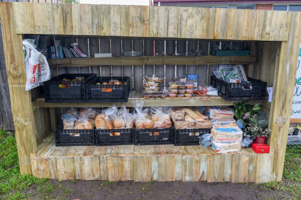 The small co-op is the only place where Waverley residents can access fresh food. Picture: Paul Scambler