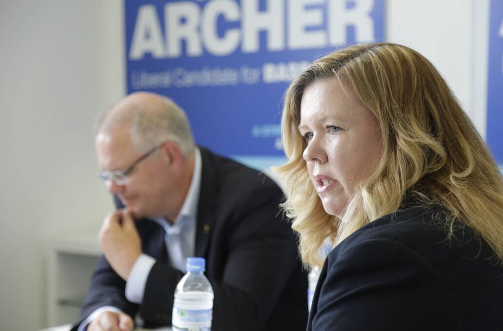 Bridget Archer is confident of winning back Bass for the Liberal Party. Picture: Matt Dennien