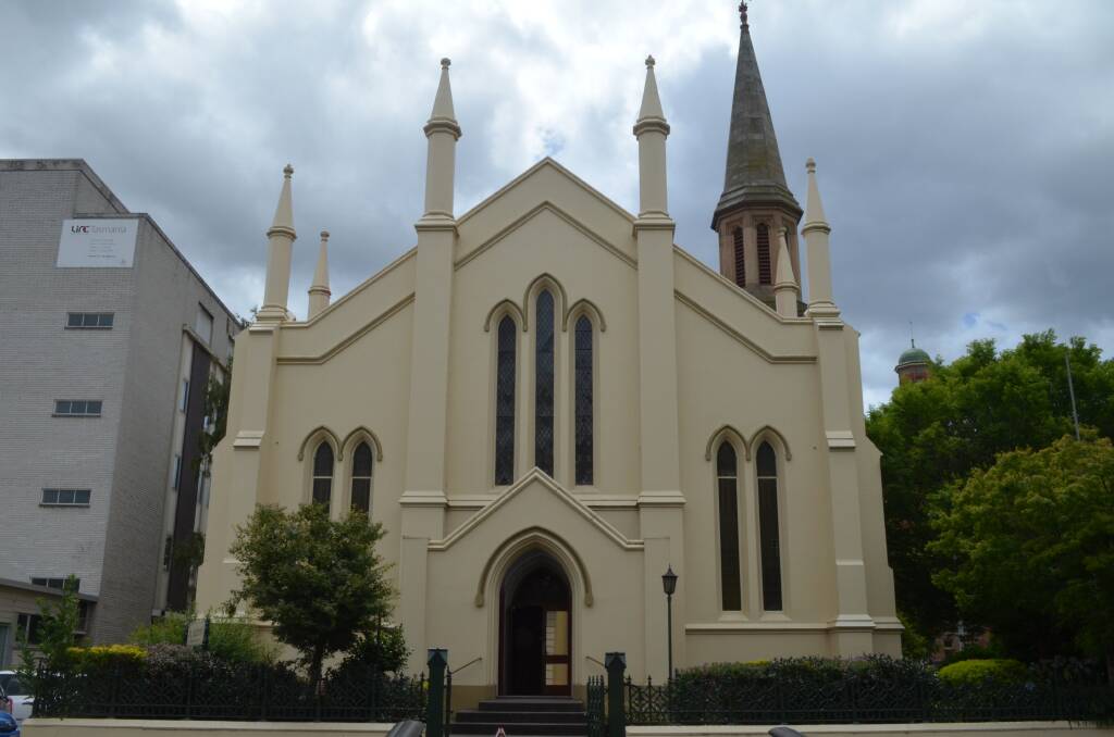 Launceston's Presbyterians built the church on the site of a former jail.