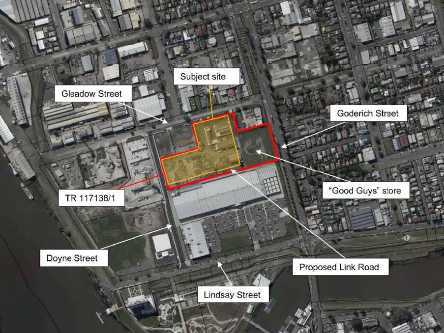 Three more large-scale warehouse retail spaces, or 'big box' developments, will be added to the Invermay precinct home to Bunnings, Officeworks and JB Hi-Fi. Image: GHD