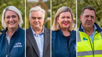 Liberal Susie Bower's challenge to Labor's Brian Mitchell in Lyons has gone down to the wire, while Bridget Archer and Gavin Pearce held Bass and Braddon for the Liberals.