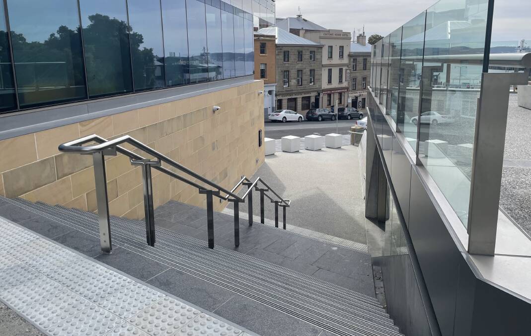 The case could - eventually - result in a disability access lift to be added alongside stairs on Murray Street, or other solutions to improve access.