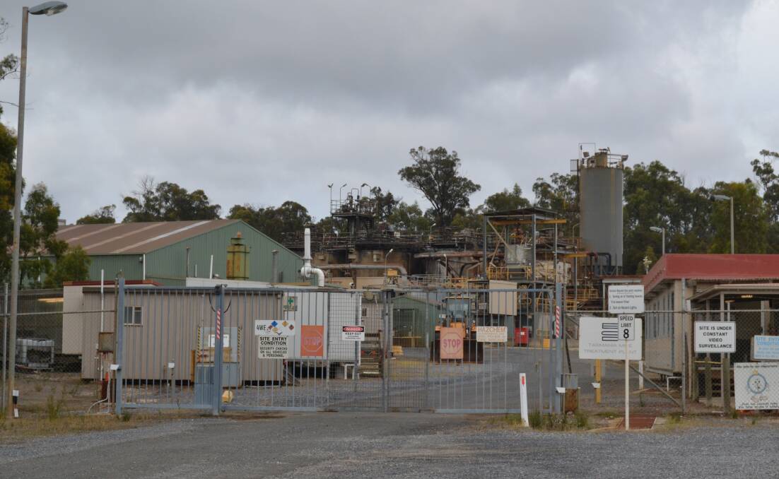 The processing site west of Beaconsfield that is the centre of operations for NQ Minerals. Picture: Adam Holmes