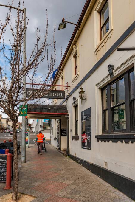 The heritage-listed facade will remain, but will a new owner keep it as a pub, or turn it into something else? Picture: Phillip Biggs