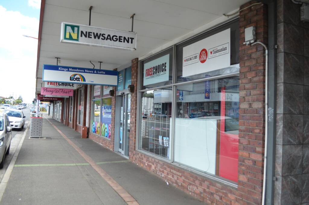 Cigarettes were stolen from the Kings Meadows Newsagency. Picture: Adam Holmes