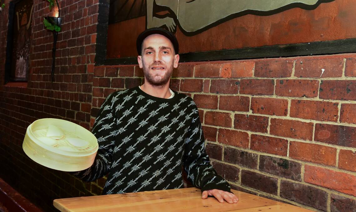 Lindsey Scott and his food van business HungryBear, specialising in bao buns, has moved into the kitchen at Bakers Lane on a permanent basis. Picture: Neil Richardson