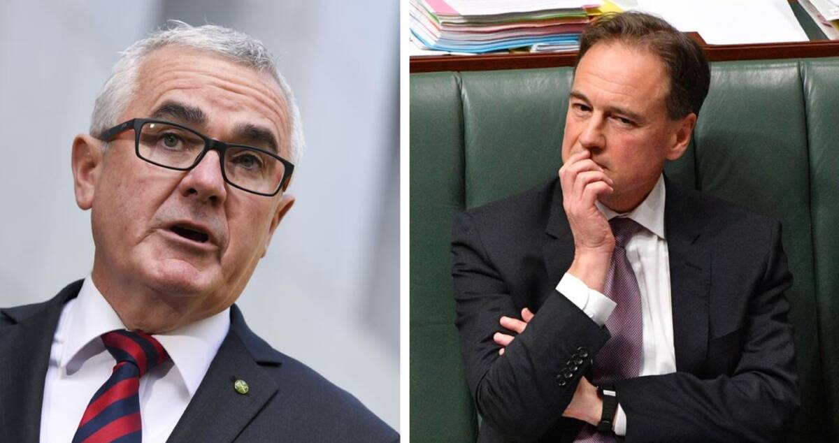 Member for Clark Andrew Wilkie questioned Health Minister Greg Hunt over the Tasmanian Government's apparent redirecting of GST funding from health.