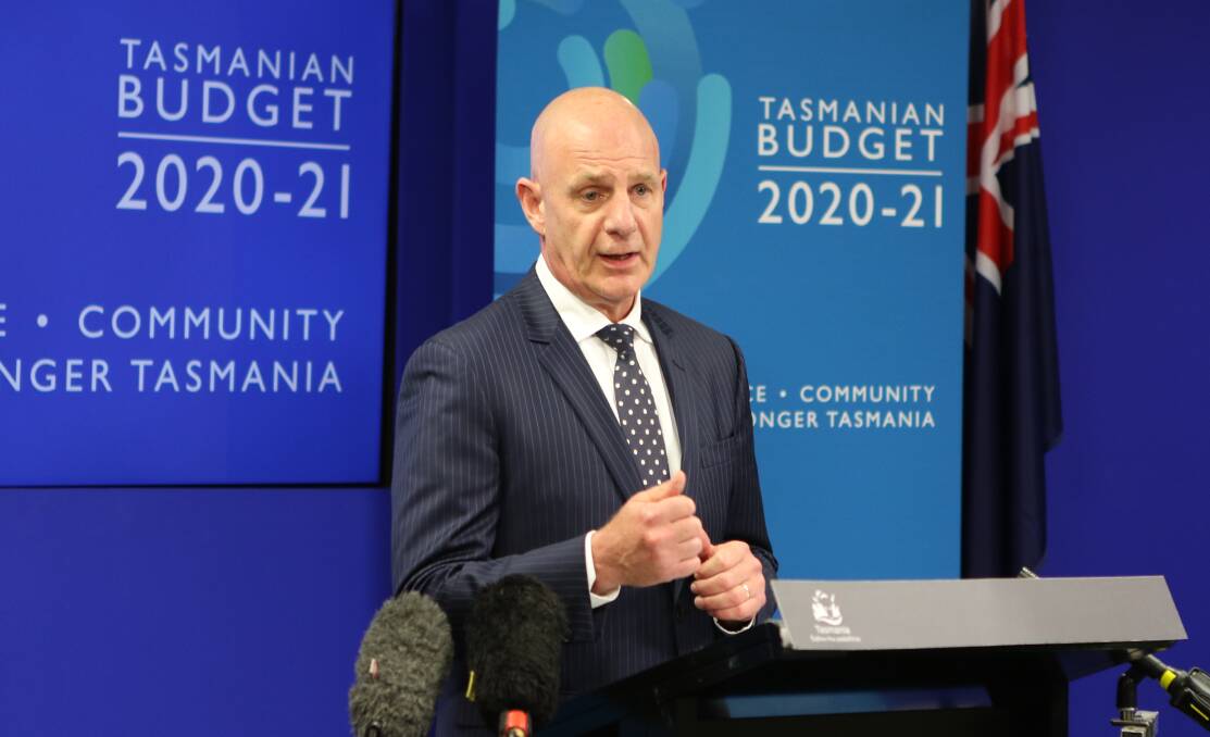 Premier Peter Gutwein says there are concerns that increased levels of welfare payments are preventing Tasmanians from returning to work. Picture: Adam Holmes