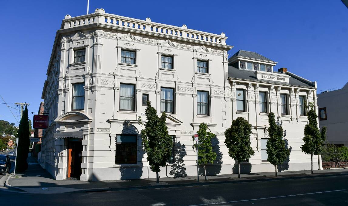 The City Park Grand on Tamar Street is one of four hotels owned by Vision Hotels, which is offering its premises to the Tasmanian Government to house the homeless.