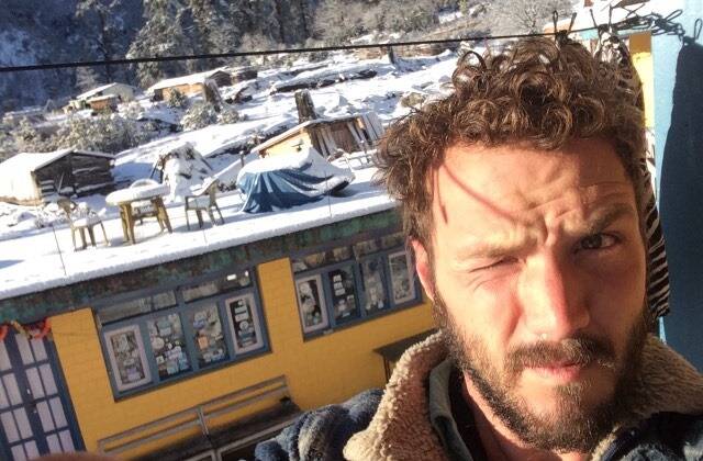 Launceston's Julien Tempone is one of the Australians trapped in Kathmandu as a result of the coronavirus pandemic, where he fears for the health of other Australians and Nepalis in the unfolding crisis. Picture: supplied