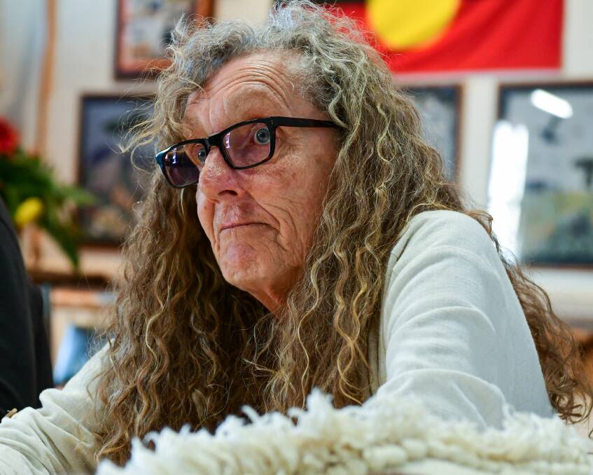 Lillian Wheatley hopes cultural education of younger generations can improve understanding of Aboriginal history and suffering. Picture: Neil Richardson