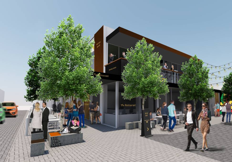 A developer is also turning Tatler Parade off St John Street into a new retail and restaurant precinct.
