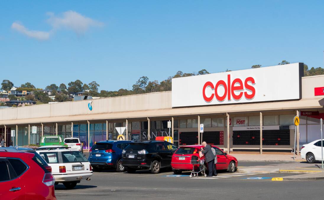 Staff members were threatened with a knife during an armed robbery at Coles in Kings Meadows on September 7. Picture: Phillip Biggs
