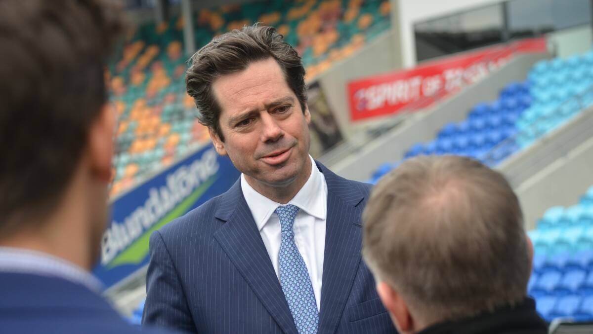AFL CEO Gillon McLachlan has shown a genuine commitment to Tasmania's bid for a team, but what is the best option?