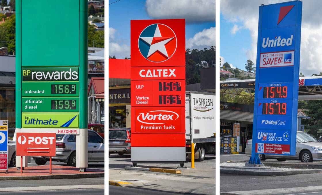 The RACT says anything above $1.40 is "over-charging", and wants retailers to bring down their fuel prices to reflect global markets. Pictures: Paul Scambler