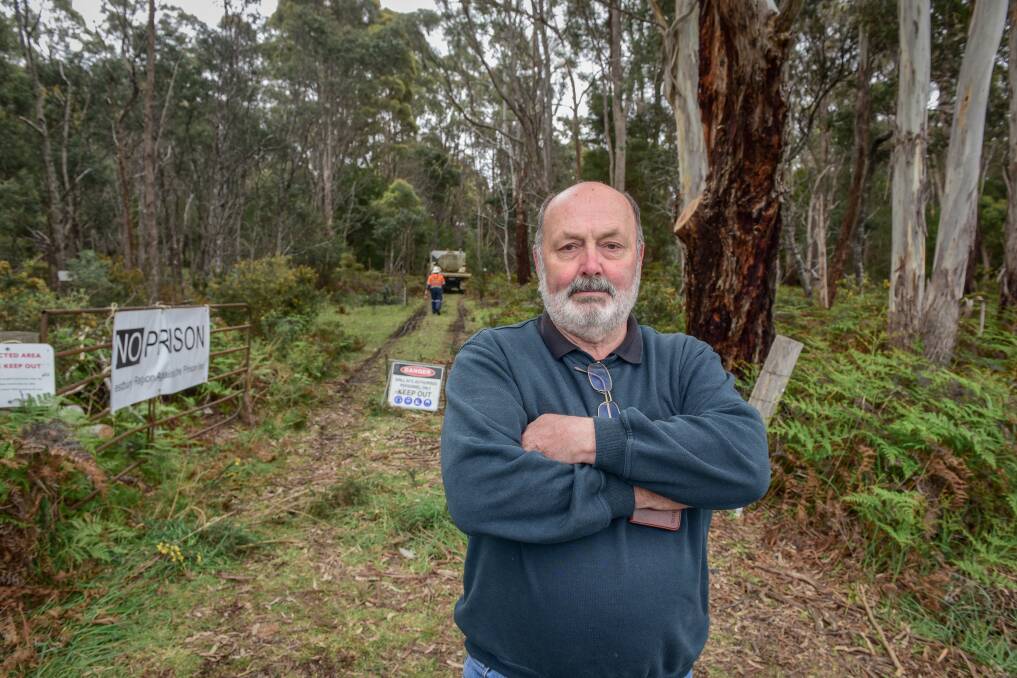 WRAP committee member Peter Wileman said it was disappointing that no conservation expert or naturalist accompanied the workers. Picture: Paul Scambler