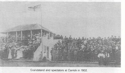 The racecourse at Carrick is among the oldest continuous tracks in Australia, notching up 170 years in 2019.