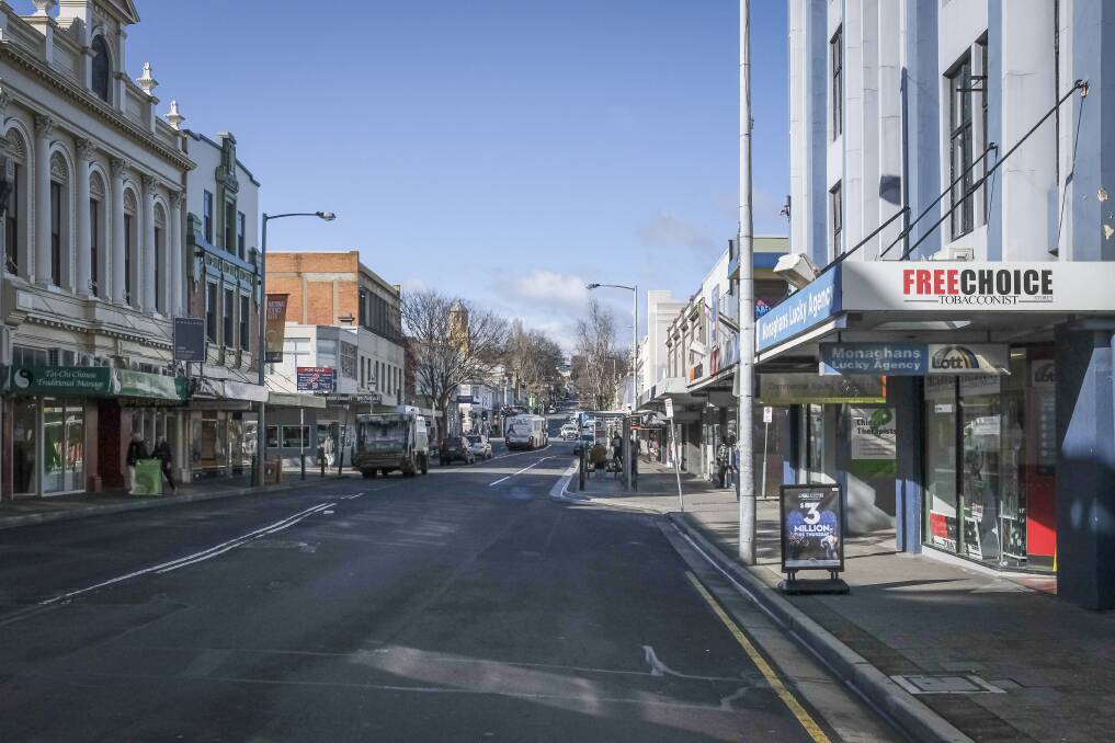 The City of Launceston plans to move the St John Street bus interchange to Paterson Street and make a range of alterations to the two streets. Picture: Craig George