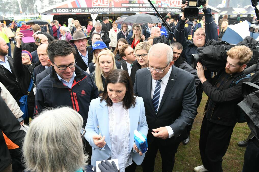 Jessica Whelan's appearance at Agfest this week made for awkward viewing for the Prime Minister as she dodged the media.
